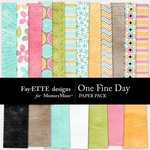 One Fine Day Paper Pack-$3.99 (Ettes and Company by Fayette)