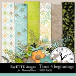 Time 4 Beginnings Mini Pack-$3.49 (Ettes and Company by Fayette)
