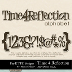 Time 4 Reflection Alphabet Pack-$0.99 (Ettes and Company by Fayette)