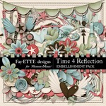Time 4 Reflection Embellishment Pack-$3.99 (Ettes and Company by Fayette)