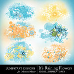 Its Raining Flowers Scatters Pack-$1.99 (Jumpstart Designs)