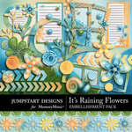 Its Raining Flowers Add On Embellishment Pack-$2.99 (Jumpstart Designs)