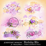 Birthday Bliss Scatters Pack-$1.99 (Jumpstart Designs)
