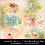 Pretty Is As Pretty Does Scatters Pack-$1.99 (Jumpstart Designs)