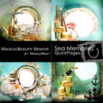 Sea Memories MR QUICK PAGE QuickMix 2-$3.49 (MagicalReality Designs)
