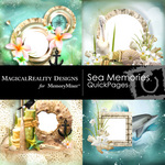 Sea Memories MR QUICK PAGE QuickMix 1-$3.49 (MagicalReality Designs)
