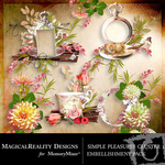 Simple Pleasures Cluster Pack 1-$1.99 (MagicalReality Designs)