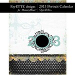2013 Calendar Fayette Portrait QuickMix-$4.99 (Ettes and Company by Fayette)