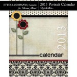 2013 Calendar Annette Portrait QuickMix-$4.99 (Ettes and Company by Annette)