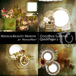 Goodbye Summer QUICK PAGE QuickMix 2-$3.49 (MagicalReality Designs)