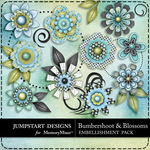 Bumbershoot and Blossoms Blooms Pack-$1.99 (Jumpstart Designs)