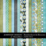 Bumbershoot and Blossoms Add On Paper Pack-$3.99 (Jumpstart Designs)