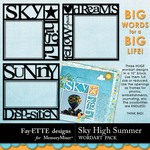 Sky High Summer Big Words Pack-$1.99 (Ettes and Company by Fayette)