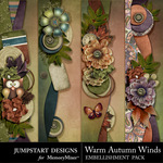 Warm Autumn Winds Border Pack-$2.49 (Jumpstart Designs)