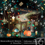 Halloween Spell Add On Embellishment Pack-$2.99 (MagicalReality Designs)