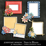 Stars in Bloom Cluster Pack-$2.49 (Jumpstart Designs)