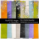 Its FANGtastic Hot Mess and Textured Paper Pack-$3.99 (Ettes and Company by Fayette)