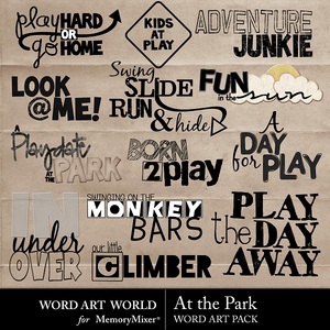 At_the_park_wordart-medium