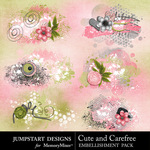 Cute and Carefree Scatters Pack-$1.99 (Jumpstart Designs)