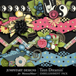 Teen Dreamin Border Pack-$2.25 (Jumpstart Designs)