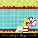 Christmas Planner 2012 QuickMix-$2.99 (Lasting Impressions)