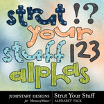 Strut Your Stuff Alphabet Pack-$2.99 (Jumpstart Designs)