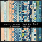 Strut Your Stuff Patterned Paper Pack-$3.99 (Jumpstart Designs)