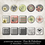 Fun and Fabulous Flair Pack-$1.99 (Jumpstart Designs)