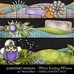 Whos Fooling Whoo Border Pack-$2.49 (Jumpstart Designs)