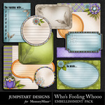 Whos Fooling Whoo Journal Pack-$2.99 (Jumpstart Designs)