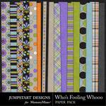 Whos Fooling Whoo Paper Pack-$3.99 (Jumpstart Designs)