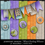 Whos Fooling Whoo Mini Add On Pack-$3.99 (Jumpstart Designs)
