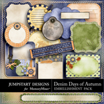 Denim Days of Autumn Journal Pack-$2.99 (Jumpstart Designs)