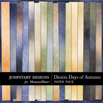 Denim Days of Autumn Add On Paper Pack-$3.99 (Jumpstart Designs)
