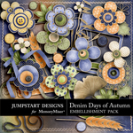 Denim Days of Autumn Add On Embellishment Pack-$2.99 (Jumpstart Designs)
