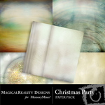Christmas Party Paper Pack-$3.25 (MagicalReality Designs)
