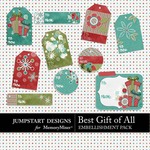 Best Gift of All Tag Pack-$2.49 (Jumpstart Designs)