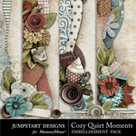 Cozy Quiet Moments Border Pack-$2.49 (Jumpstart Designs)