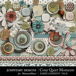 Cozy Quiet Moments ADD ON Embellishment Pack-$2.99 (Jumpstart Designs)