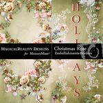 Christmas Rose Border Pack-$1.99 (MagicalReality Designs)