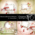 Christmas Rose QUICK PAGE QuickMix 3-$3.49 (MagicalReality Designs)