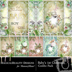 Baby's 1st Christmas Combo Pack-$3.99 (MagicalReality Designs)