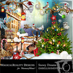 Snowy Dreams Emb-$3.49 (MagicalReality Designs)