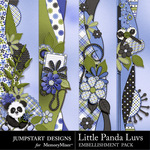 Little Panda Luvs Borders-$1.99 (Jumpstart Designs)