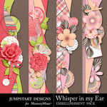 Whisper in my Ear Borders-$2.49 (Jumpstart Designs)