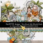 You Rock My World Emb-$3.49 (Ettes and Company by Fayette)