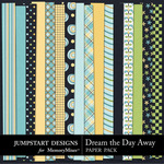 Dream the Day Away Paper Pack-$3.49 (Jumpstart Designs)
