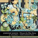 Dream the Day Away Embellishment Pack-$2.99 (Jumpstart Designs)