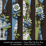 Gear Me Up For Fun Borders-$2.49 (Jumpstart Designs)