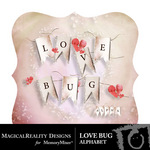 Love Bug Alphabet Pack-$1.25 (MagicalReality Designs)